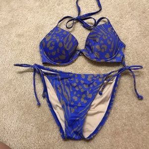 Victoria Secret padded halter two piece bikini